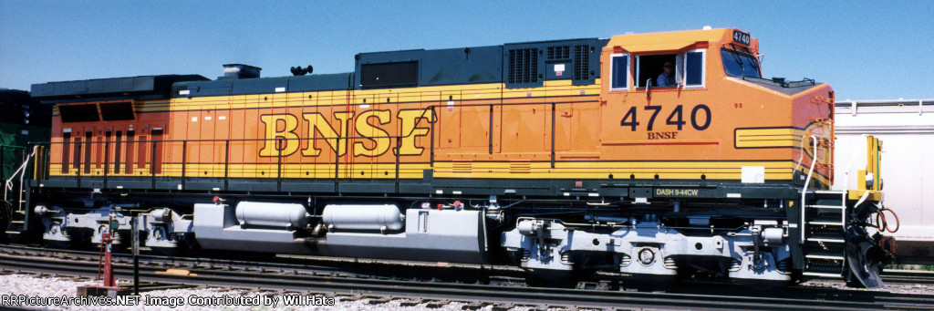 BNSF C44-9W 4740